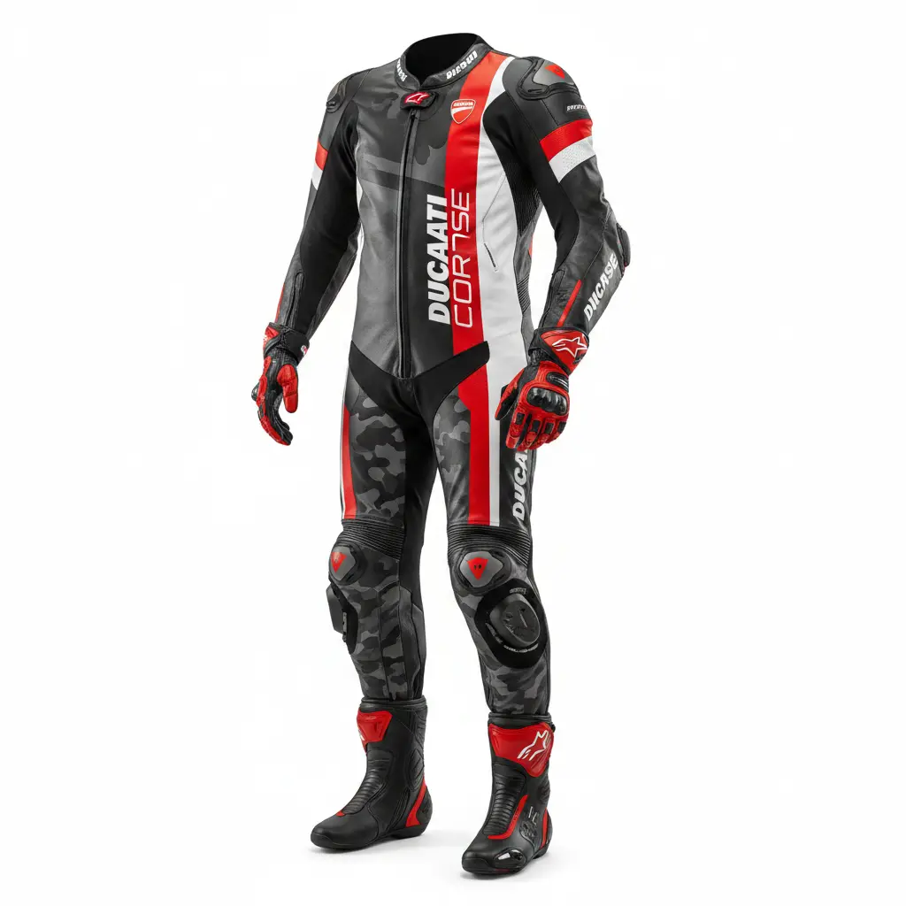 Ducati Corse Men's Leather Racing Suit | Eagle Moto