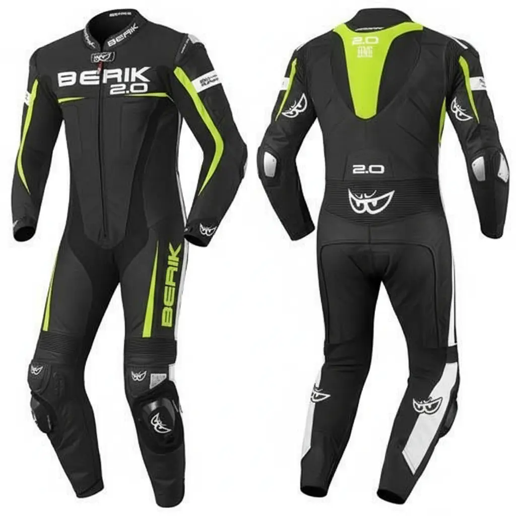 Berik 2.0 Men's Leather Motorcycle Racing Suit | Online Berik 2.0 Men's Leather Motorcycle Racing Suit | Online