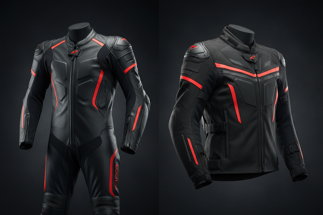 Leather vs Textile Motorcycle Gear — Which is Better for You?