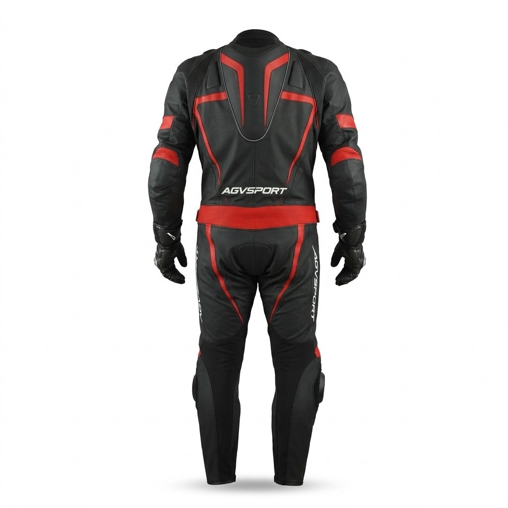 AGVSport Willow Perforated Men's Motorcycle Leather Suit