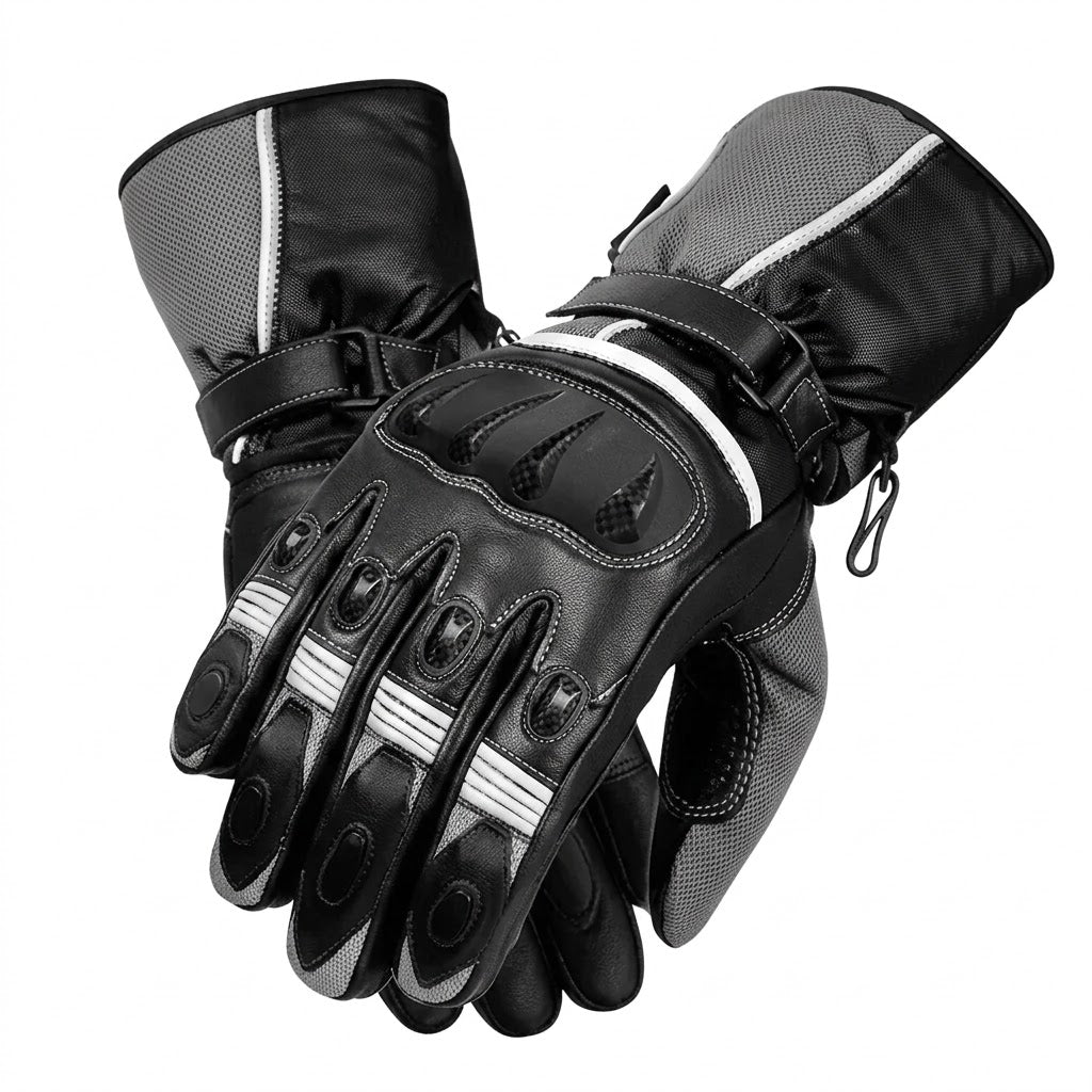Eagle Moto All-Weather Touring Bundle – Suit, Gloves & Boots | Black/Grey