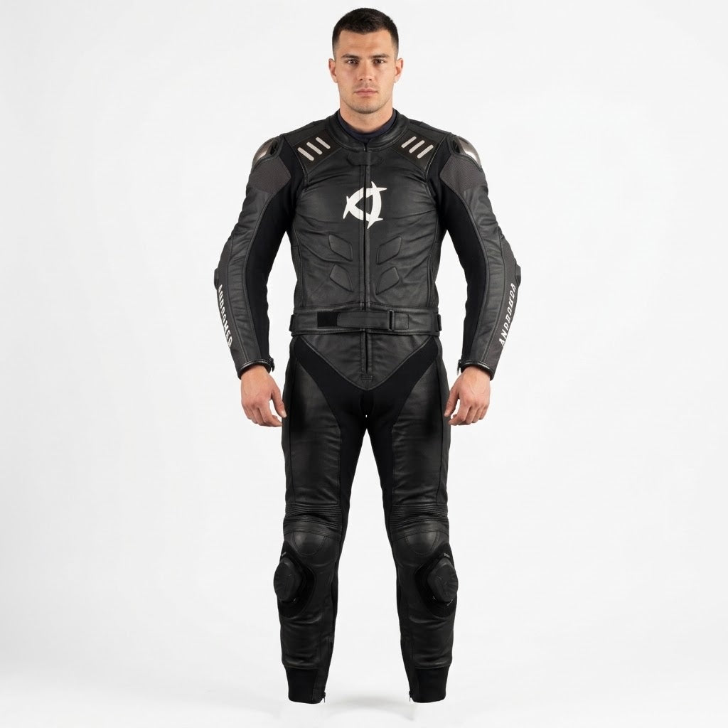 Andromeda Men's Leather Motorcycle Racing Suit