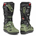 Sidi Crossfire 3 Pro MX Motocross Enduro Boots - Army Green Black