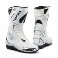 Forma Freccia Men's Motorcycle Racing Boots - All White Italian