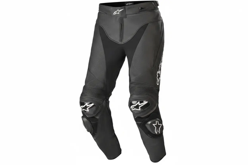 Alpinestars Leather Motorcycle Racing Trouser Black