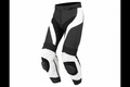Leather Motorcycle Racing Trouser Black White