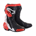Alpinestars Supertech R Men's Motorcycle Racing Boots - Black White Red