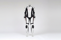 SPIDI Women's White Black Pink Leather Motorcycle Racing Suit