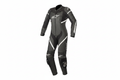 Alpinestars Women's Black White Leather Motorcycle Racing Suit - Enhanced