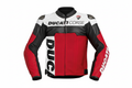 Ducati Corse C2 Leather Motorcycle Jacket Red White Black