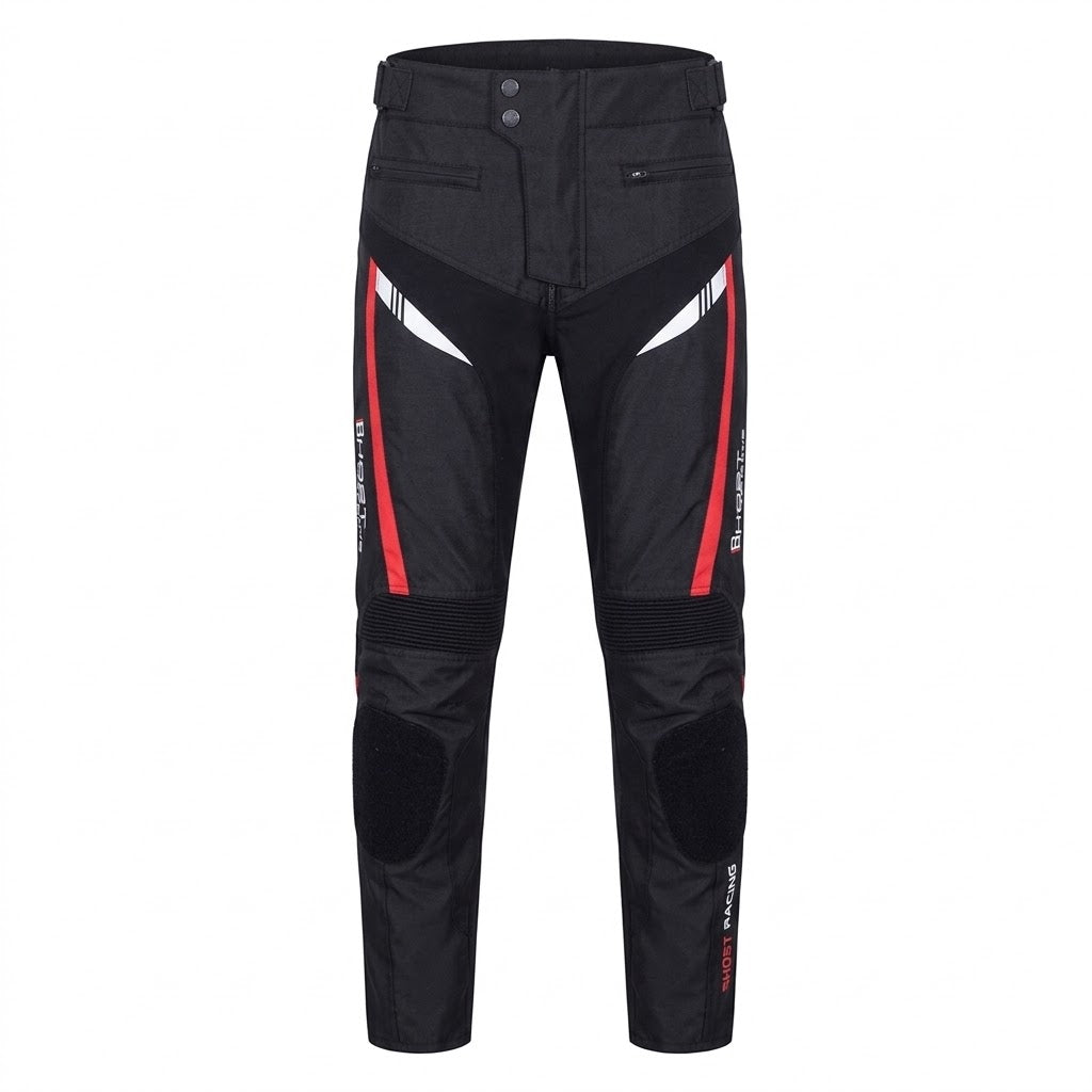 Herobiker Mesh Motorcycle Racing Pant – Black/Red/White